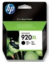 HP920XL High Yield Original Ink Cartridge, Black - CD975AE