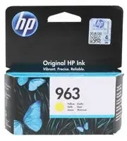 HP963 Original Ink Cartridge, Yellow -  3JA25AE